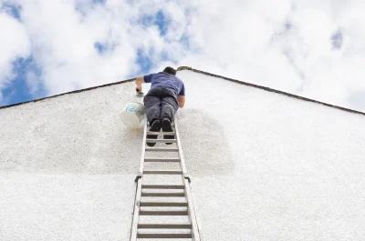 Peinture extérieure à Quinçay — façades et ravalement